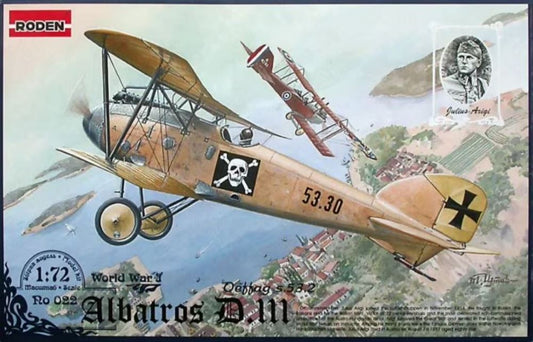 1/72 Albatros D III Oeffag s53 German BiPlane Fighter