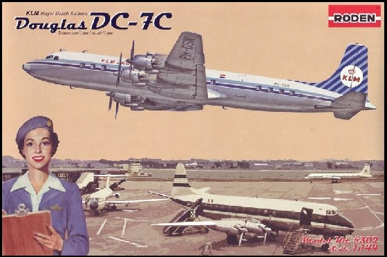1/144 DC7C Royal Dutch Airliner