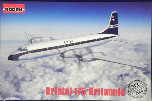 1/144 Bristol 175 Britannia BOAC Airliner
