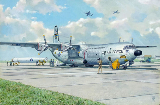 1/144 C133A Aircraft w/PGM17 Thor (IRBM) Intermediate-Range Ballistic Missile