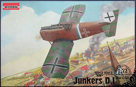 1/72 Junkers D I Late German Fighter