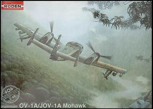 1/48 OV1A/JOV1A Mohawk Vietnam/Later era Armed Observation & Intelligence USAAF Aircraft