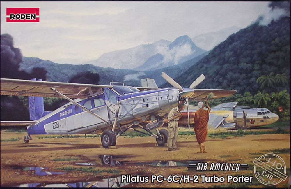 1/48 Pilatus PC6C/H2 Turbo-Porter Air America CIA's Light Transport Aircraft