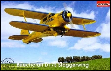 1/48 Beechcraft D17S Staggerwing Light Commercial BiPlane