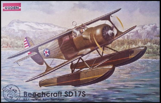 1/48 Beechcraft SD17S Staggerwing WWII USAAF Floatplane