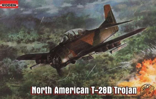 1/48 T28D Trojan USAF Trainer Aircraft