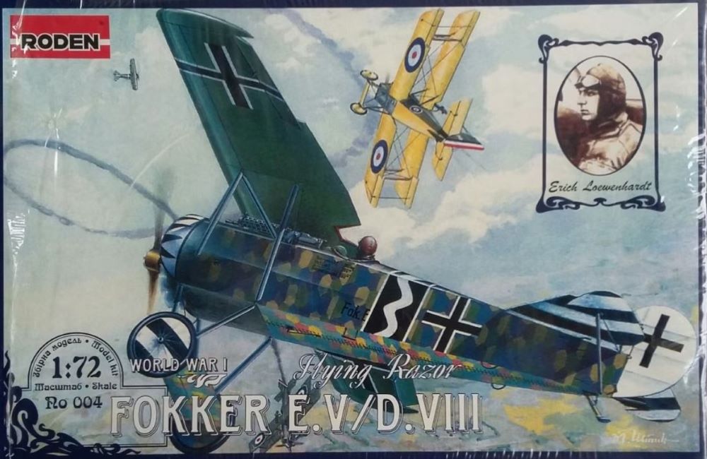 1/72 Fokker E V D VIII Aircraft