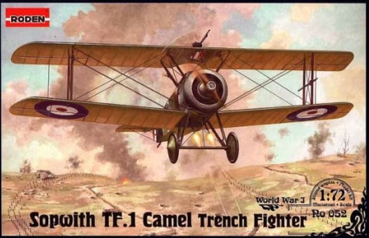 1/72 Sopwith TF1 Camel Trench RFC BiPlane Fighter