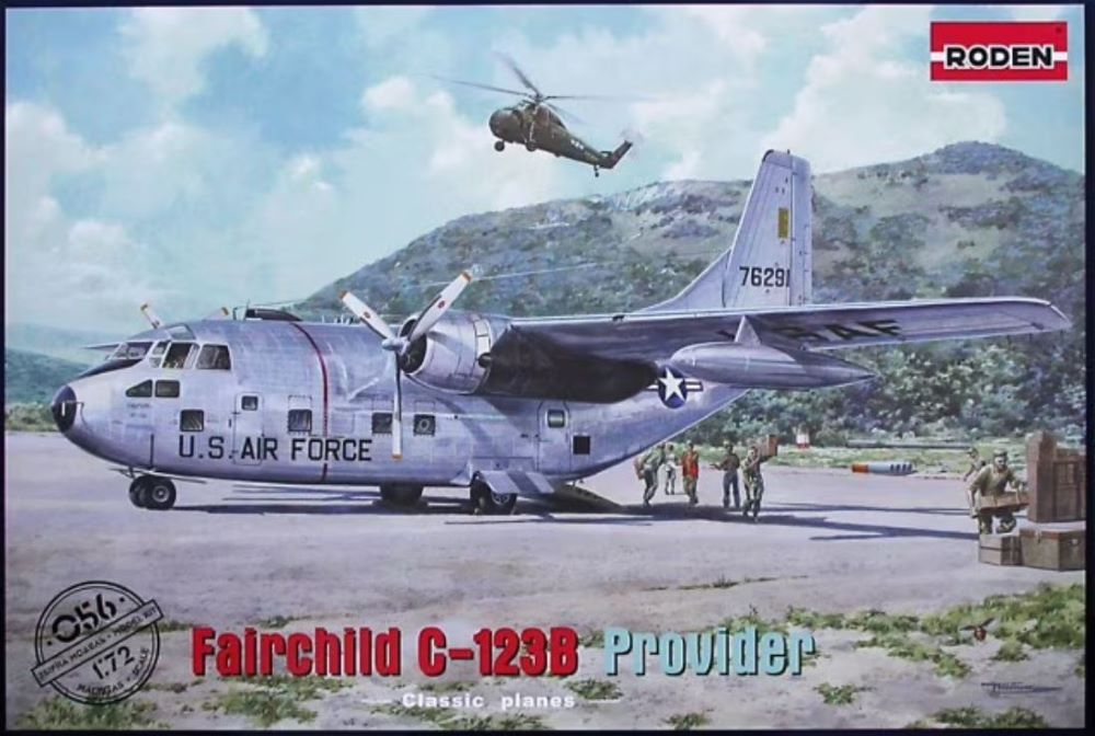 1/72 Fairchild C123B Provider USAF Transport Aircraft