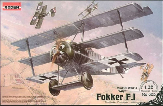 1/32 Fokker FI WWI German Triplane Fighter