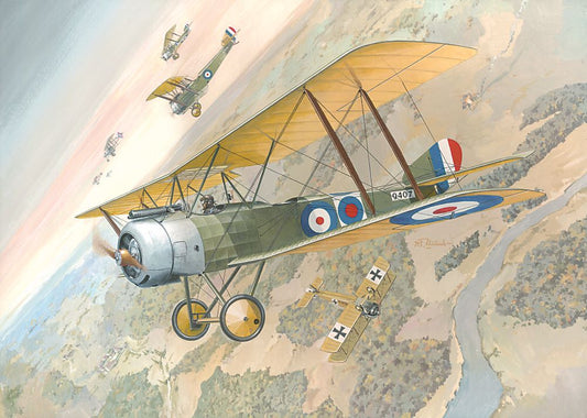 1/32 Sopwith 1-1/2 Strutter 2-Seater WWI British BiPlane Fighter