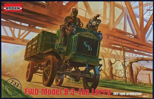 1/72 FWD Model B 3-Ton Lorry Truck 1917 Type Production