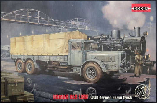 1/72 Vomag 8 LR Lkw WWII German Heavy Military Truck