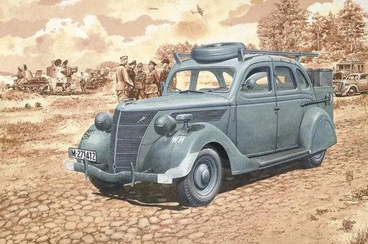 1/35 Ford V8G81A Funkwagen German Communications Vehicle