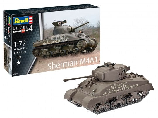 1/72 Sherman M4A1 Tank