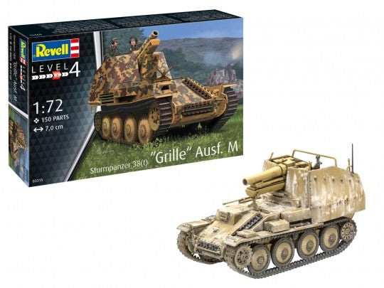 1/72 Sturmpanzer 38(t) Grille Ausf M Tank