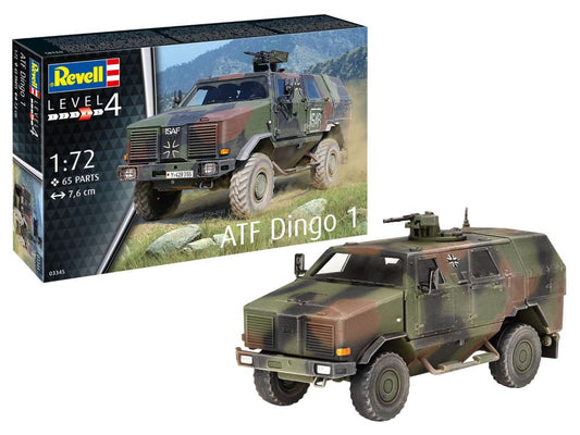 1/72 ATF Dingo 1 Armored Military Transport Vehicle