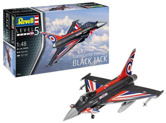 1/48 Eurofighter Typhoon Black Jack Single Seater Aircraft