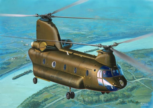 1/144 CH47D Chinook Helicopter