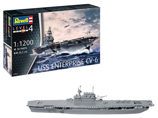 1/1200 USS Enterprise CV6 Aircraft Carrier