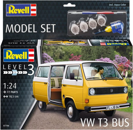 1/25 VW T3 Bus w/paint & glue