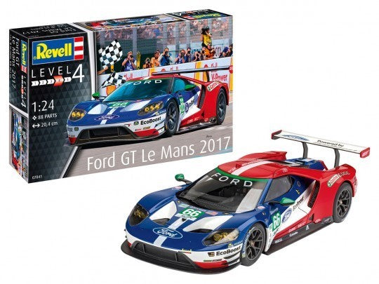 1/24 Ford GT LeMans 2017 Race Car w/special Cartograf decals