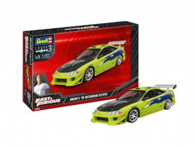 1/25 Fast & Furious Brian's 1995 Mitsubishi Eclipse Car