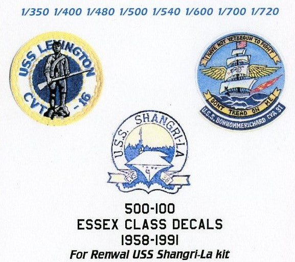 1/500 USS Shangri-La 1958-1991 Essex Class for RMX