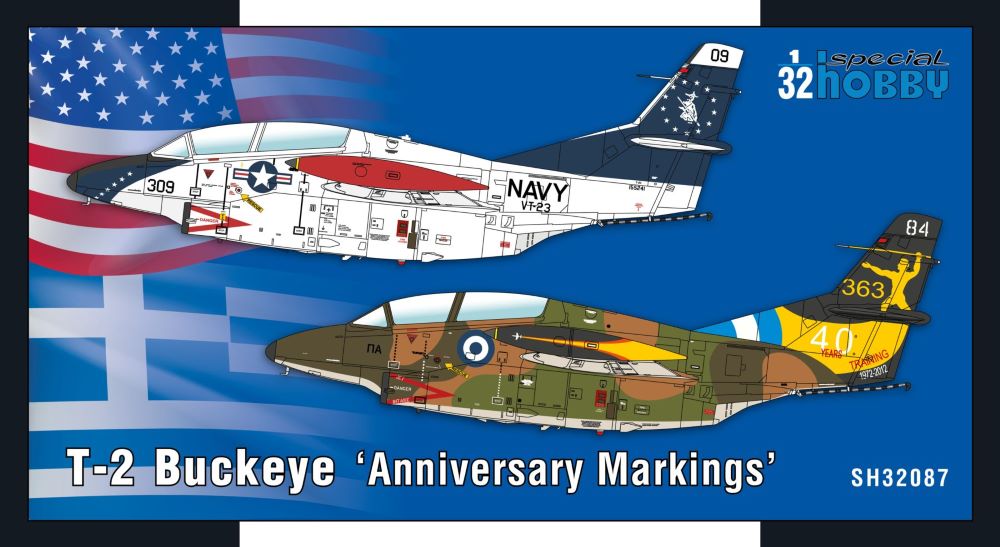 1/32 T2 Buckeye Anniversary Markings Trainer Aircraft