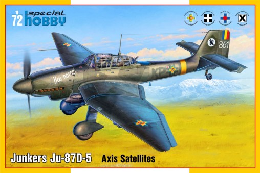 1/72 Junkers Ju87D Stuka Axis Satellites Aircraft