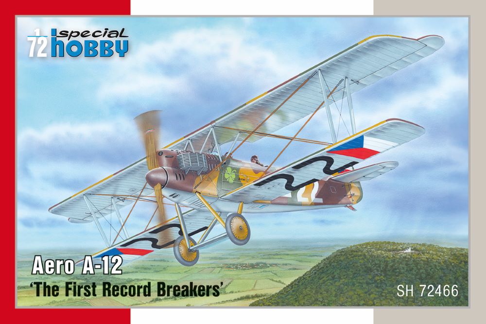 1/72 Aero A12 The First Record Breakers BiPlane
