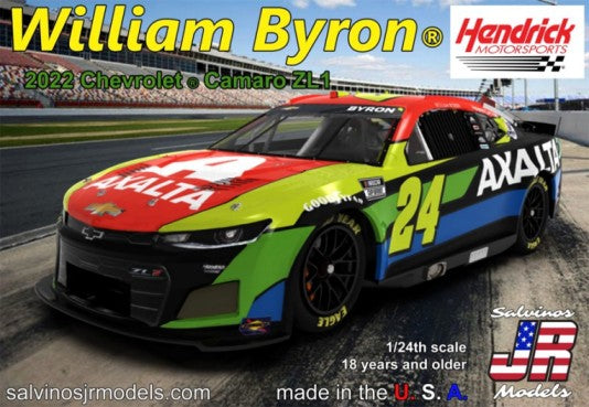 1/24 William Byron 2022 NASCAR Next Gen Chevrolet Camaro ZL1 Race Car (Primary Livery) (Ltd Prod)