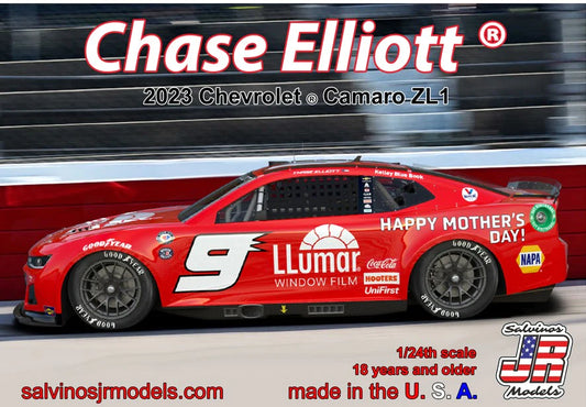 1/24 Chase Elliott 2023 NASCAR Chevrolet Camaro ZL1 Race Car (LLumar) (Ltd Prod)
