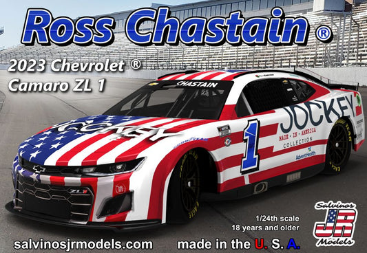 1/24 Ross Chastain 2023 NASCAR Chevrolet Camaro ZL1 Race Car (Jockey) (Ltd Prod)