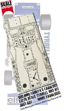 1/12 Tyrrell 003 Monaco GP Photo-Etch Detail Set For TAM