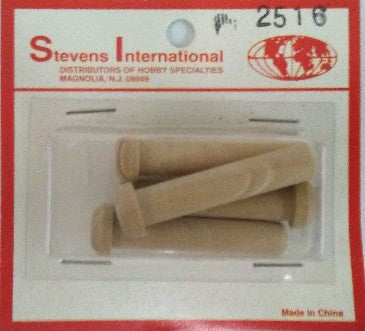 1-9/16"x5/16"x Wooden Pegs (Axles) (4/cd) (D)