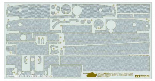 1/35 Tiger 1 Mid/Late Zimmerit Coating Sheet