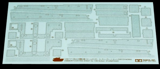 1/48 Sturmtiger Zimmerit Coating Sheet