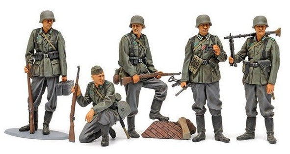 1/35 German Mid-WWII Infantry Soldiers (5)