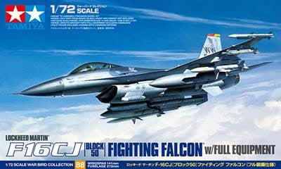 1/72 F16CJ Block 50 Fighting Falcon Aircraft w/Full Equipment
