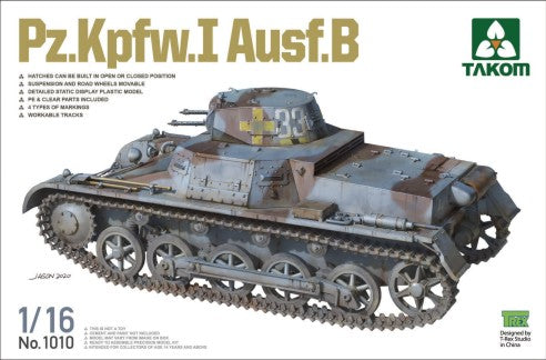 1/16 PzKpfw I Ausf B Tank