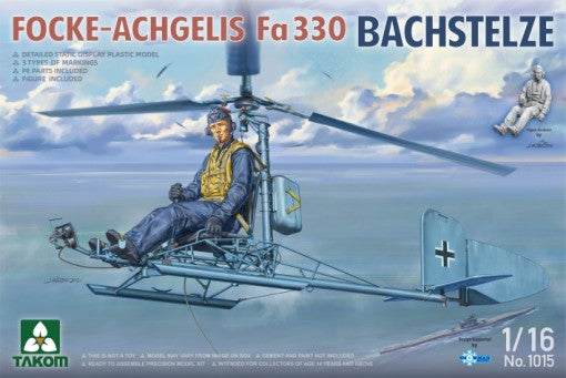 1/16 Focke Achgelis Fa330 Bachstelze Gyrocopter w/Figure