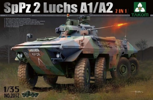 1/35 SpPz2 Luchs A1/A2 Bundeswehr Recon Vehicle (2 in 1)
