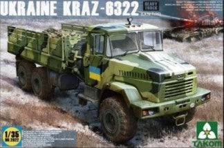 1/35 Ukraine KRAZ6322 Late Type Heavy Truck