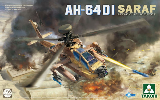 1/35 AH64DI Saraf Attack Helicopter