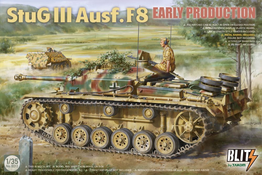 1/35 StuG III Ausf F8 Early Production Tank