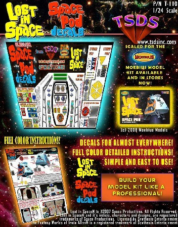 1/24 LiS Space Pod Decal Set for MOE