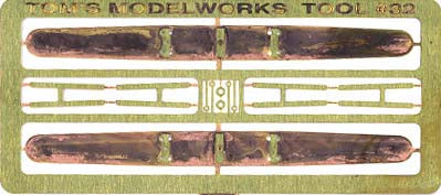 1/48 WWI Russian Skis for Nieuport/Morane-Saulnier Aircraft (D)