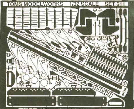 1/32 WWII US Naval Aircraft Detail Set (D)