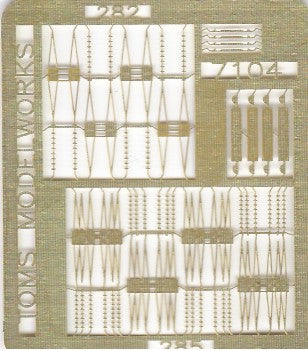 1/700 Type 282/285 British Radar Antennas (4ea) (D)